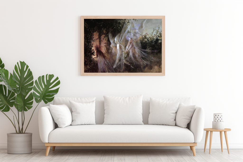 Passage des fées - John Anster Fitzgerald - Toile premium 430g (qualité galerie)