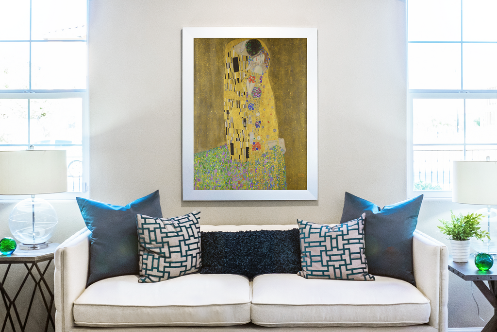 Le Baiser -Gustav Klimt - Toile premium 430g (qualité galerie)