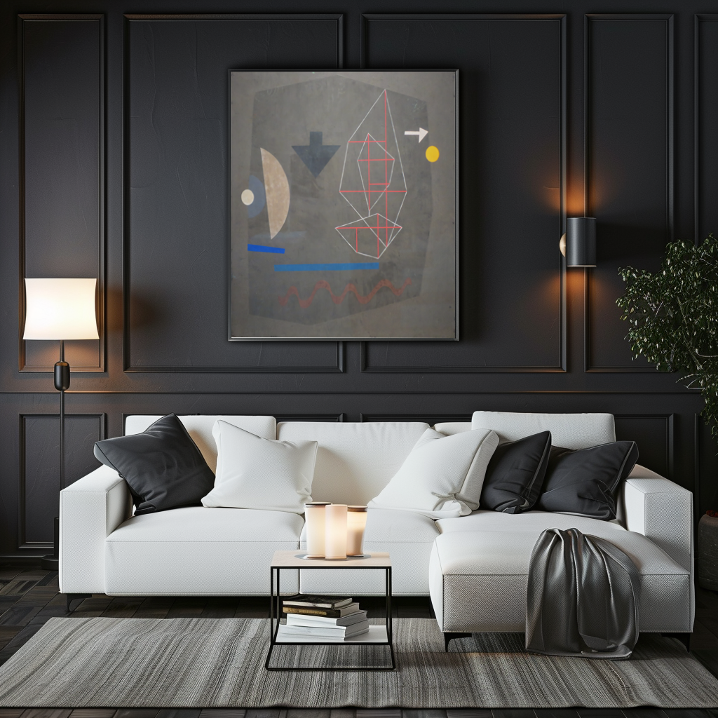 Possibilities in the Sea - Paul Klee - Premium canvas 430g (gallery quality)
