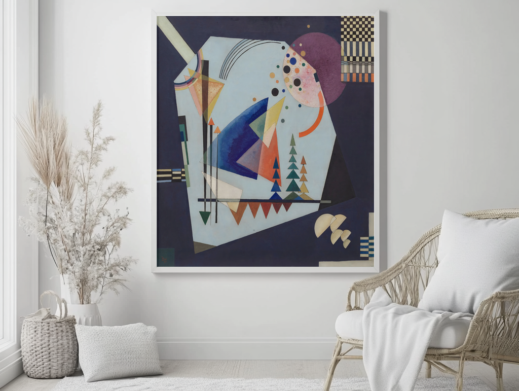 Trois sons - Vassily Kandinsky - Toile premium 430g (qualité galerie)