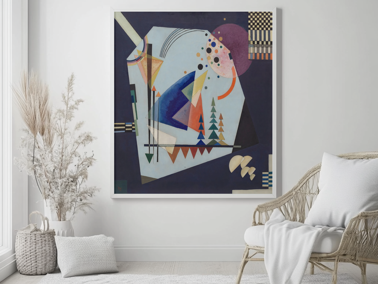 Three Sounds - Wassily Kandinsky - Premium canvas 430g (gallery quality)