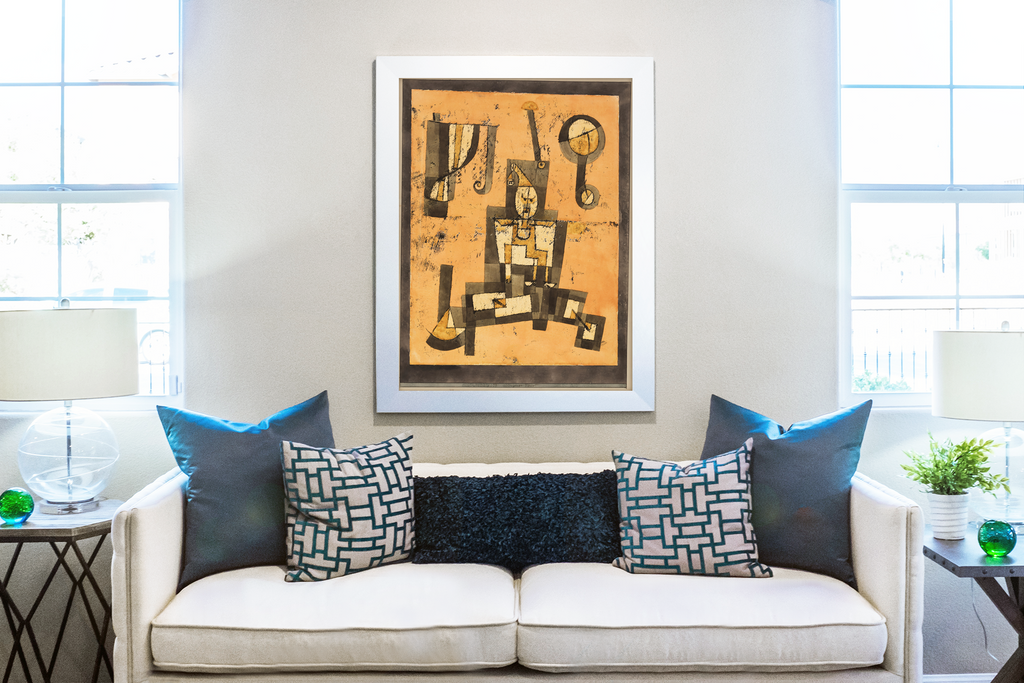 Pierrot captif - Paul Klee - Toile premium 430g (qualité galerie)