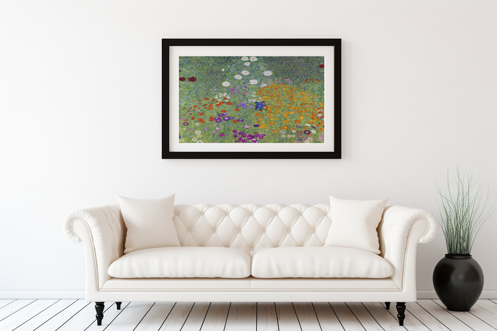 Jardin de ferme - Gustav Klimt - Toile premium 430g (qualité galerie)