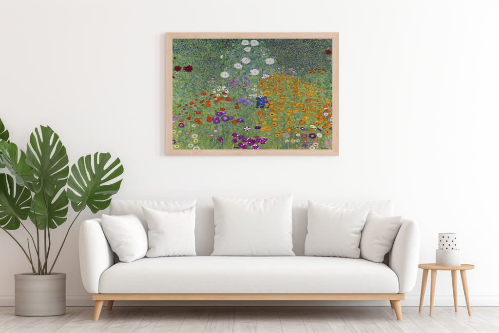 Jardin de ferme - Gustav Klimt - Toile premium 430g (qualité galerie)