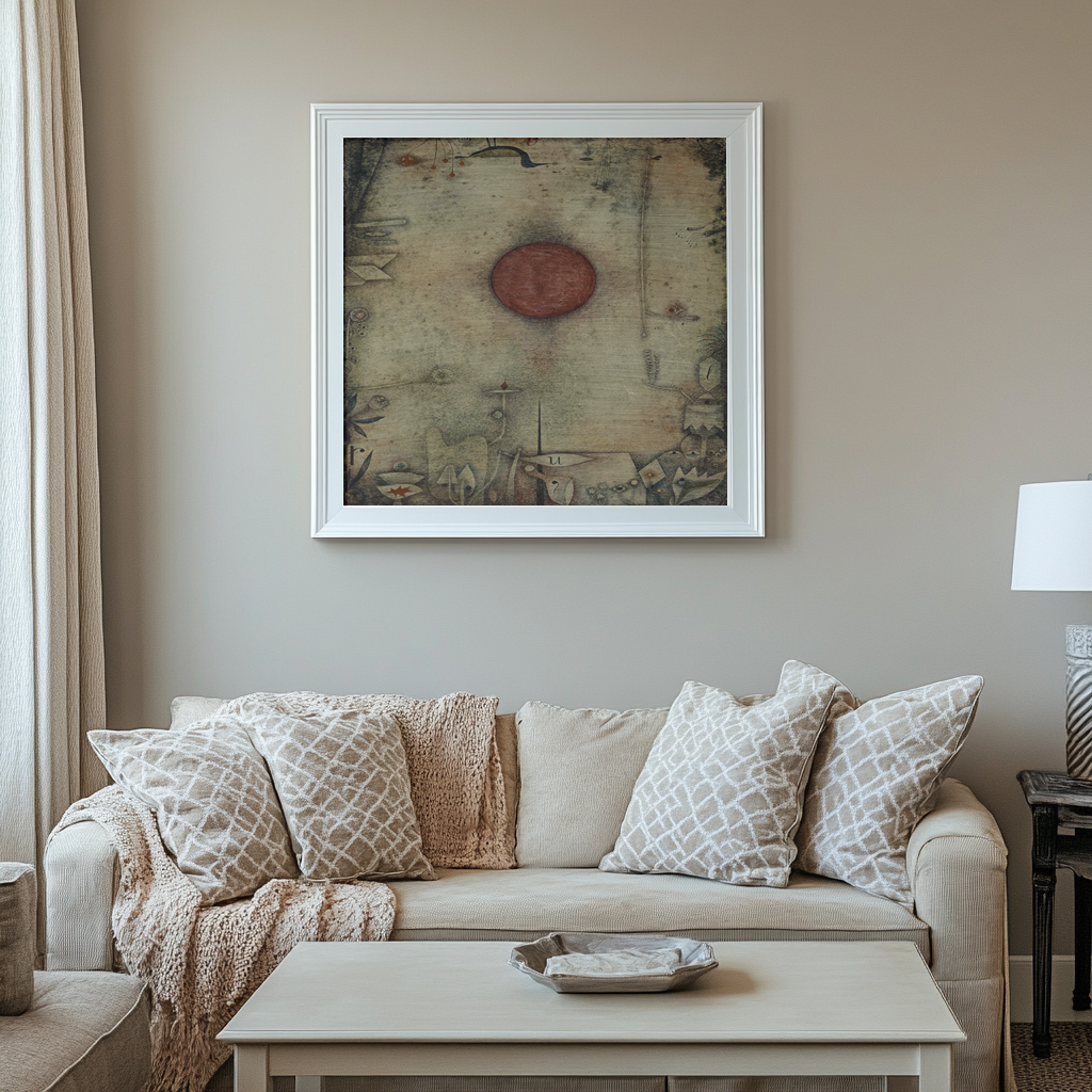 Marginal - Paul Klee - Premium 430g canvas (gallery quality)