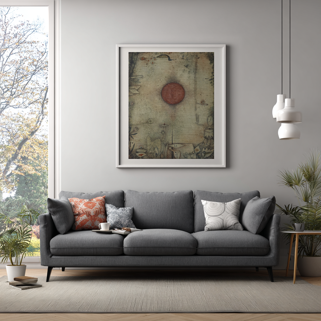 Marginal - Paul Klee - Premium 430g canvas (gallery quality)