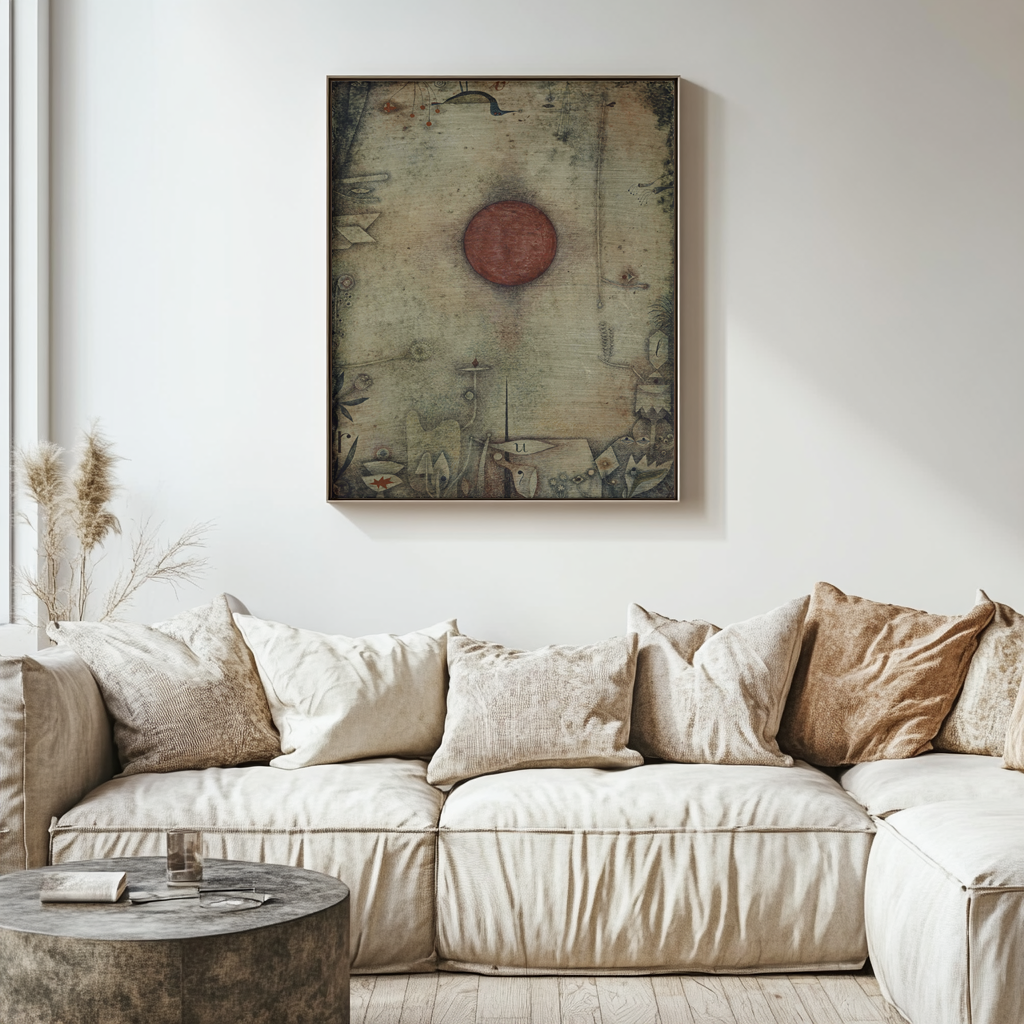 Sans cadre - Paul Klee - Toile premium 430g (qualité galerie)