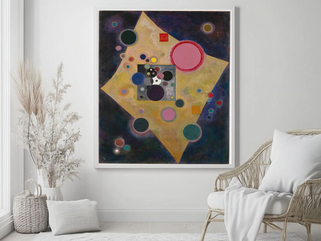 Accent en rose - Vassily Kandinsky - Toile premium 430g (qualité galerie)