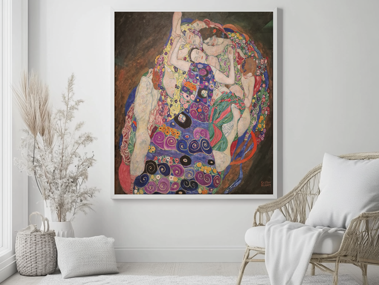 La Vierge - Gustav Klimt - Toile premium 430g (qualité galerie)