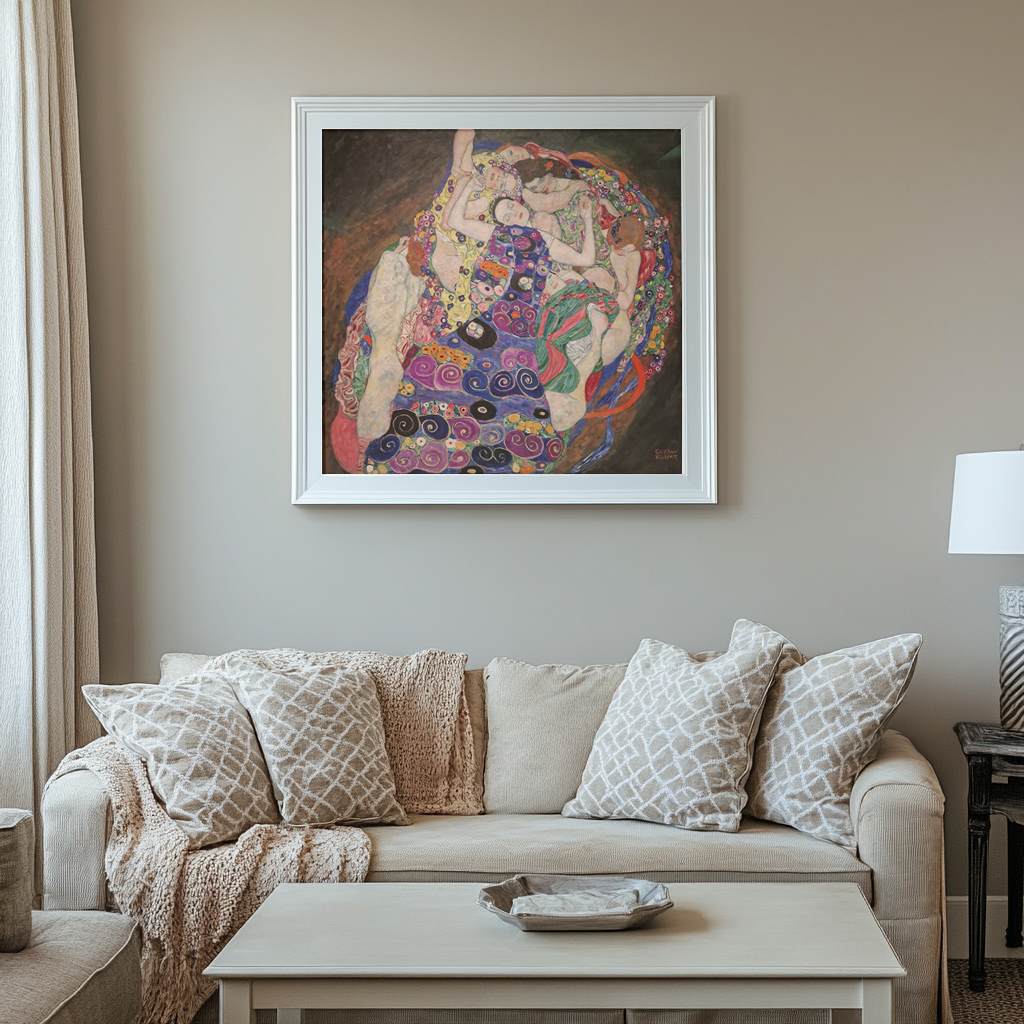 La Vierge - Gustav Klimt - Toile premium 430g (qualité galerie)
