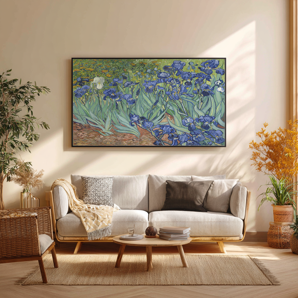Lys - Vincent Van Gogh - Toile premium 430g (qualité galerie)