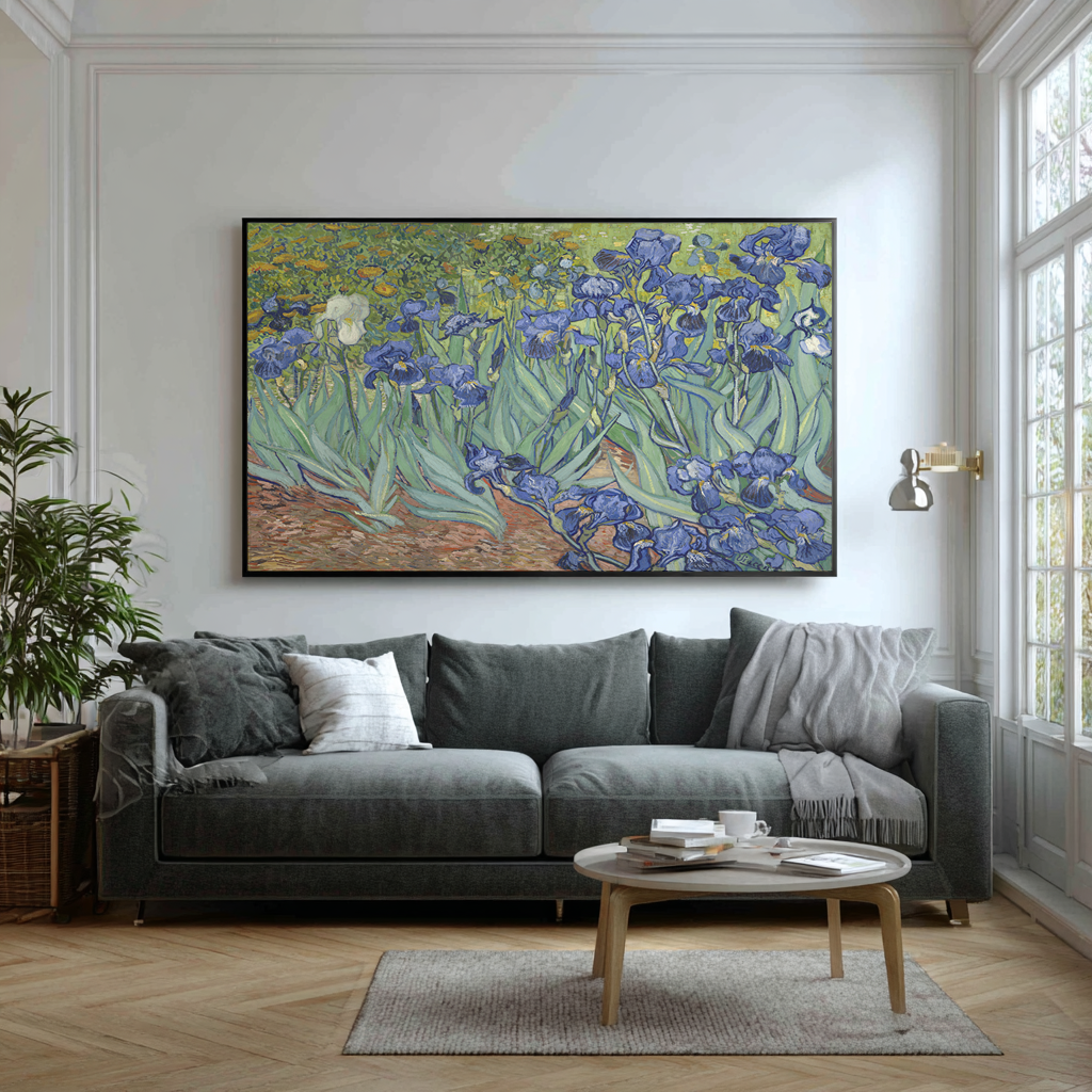 Lys - Vincent Van Gogh - Toile premium 430g (qualité galerie)