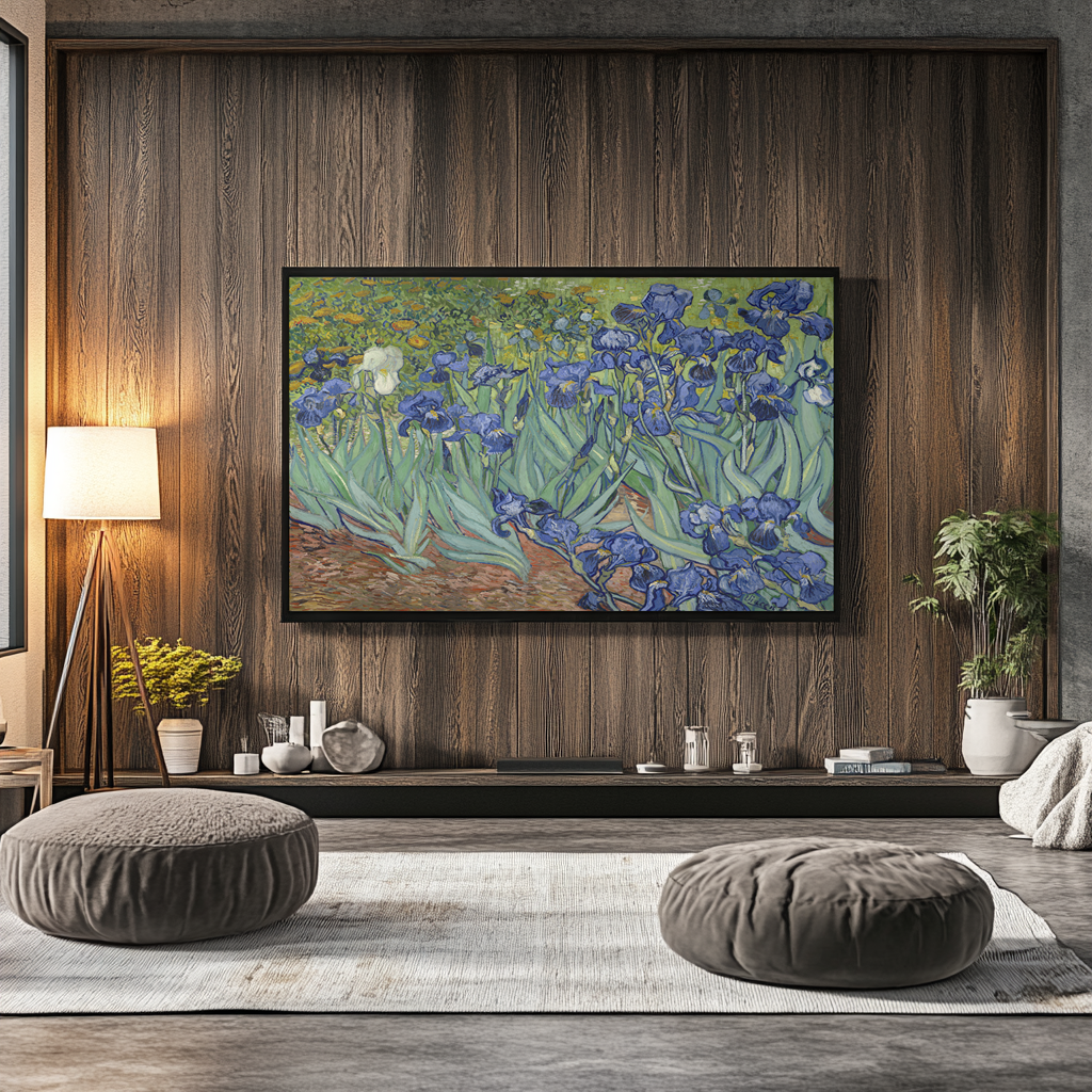 Lys - Vincent Van Gogh - Toile premium 430g (qualité galerie)