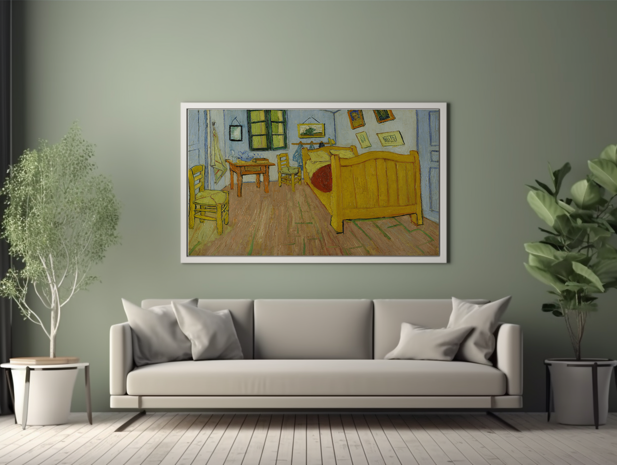 La chambre à Arles - Vincent Van Gogh - Toile premium 430g (qualité galerie)