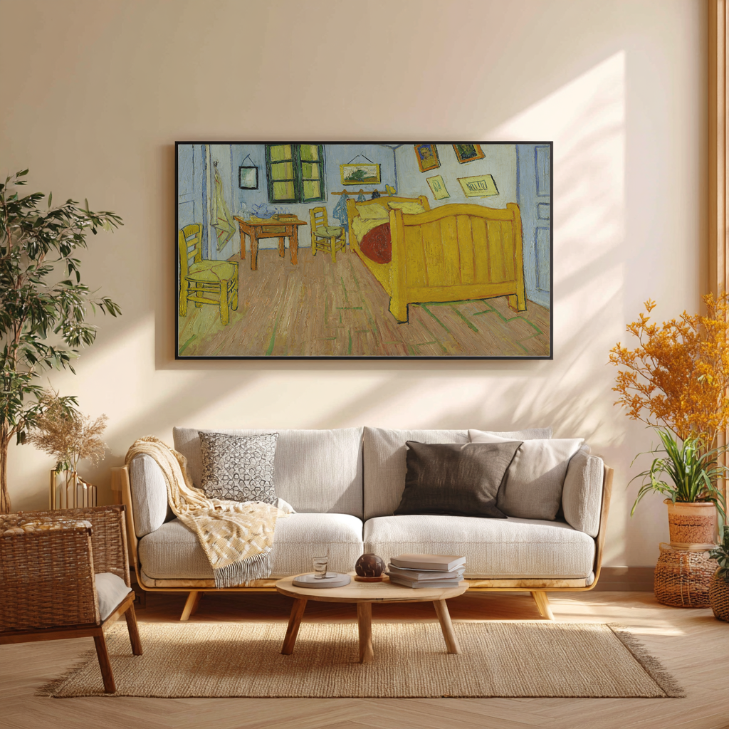 La chambre à Arles - Vincent Van Gogh - Toile premium 430g (qualité galerie)