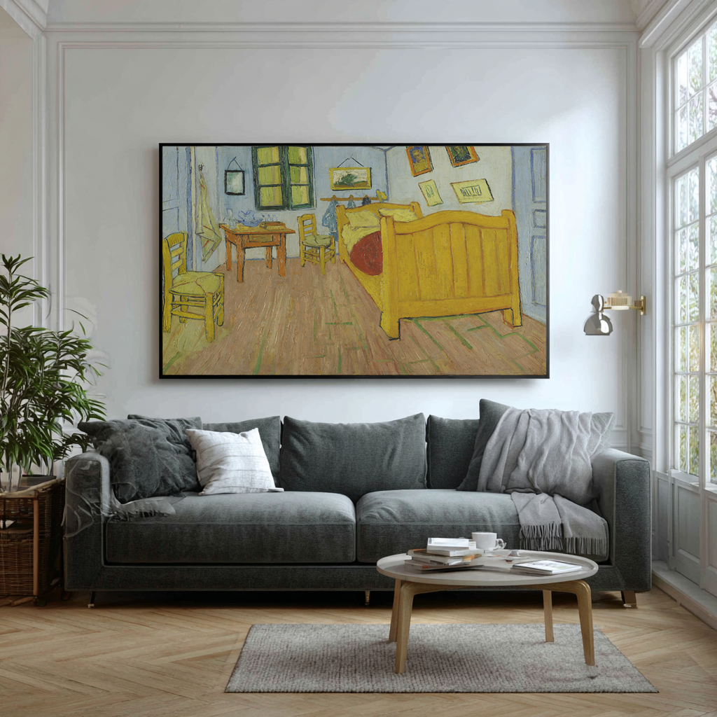 La chambre à Arles - Vincent Van Gogh - Toile premium 430g (qualité galerie)