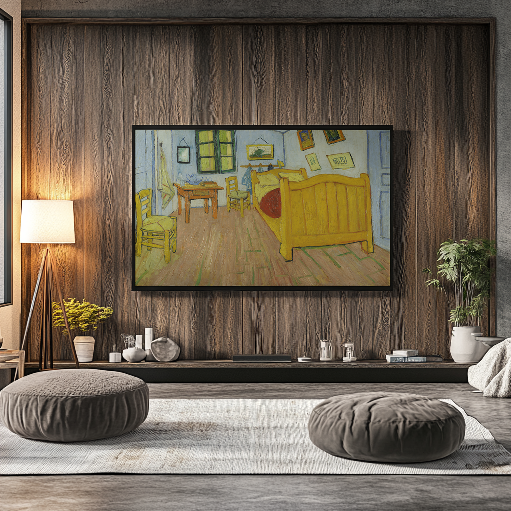 La chambre à Arles - Vincent Van Gogh - Toile premium 430g (qualité galerie)