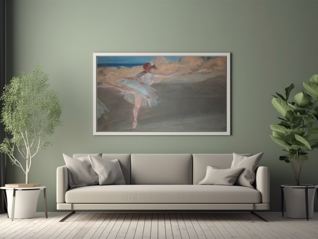 L'étoile - Edgar Degas - Toile premium 430g (qualité galerie)