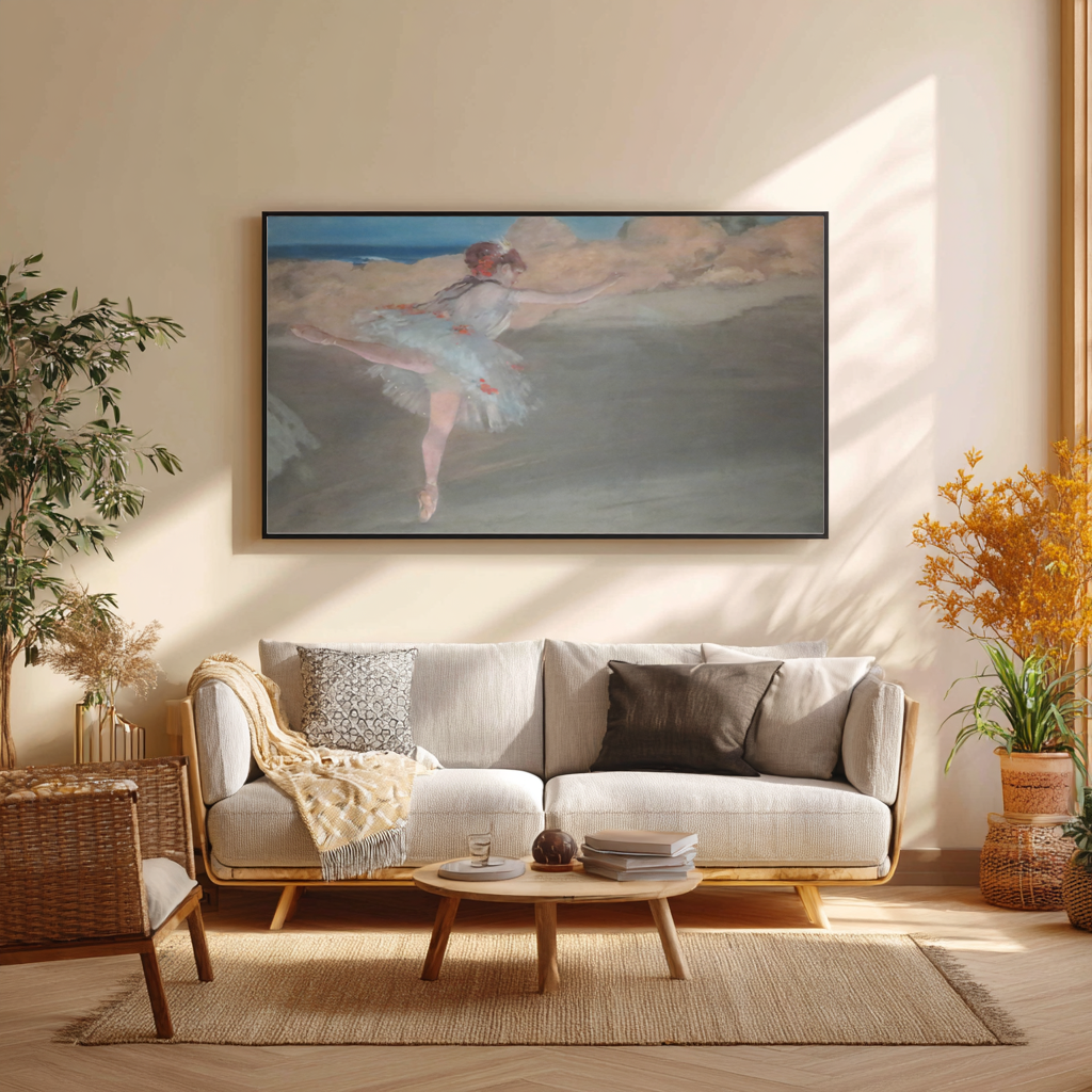The Star - Edgar Degas - Premium Canvas 430g (gallery quality)