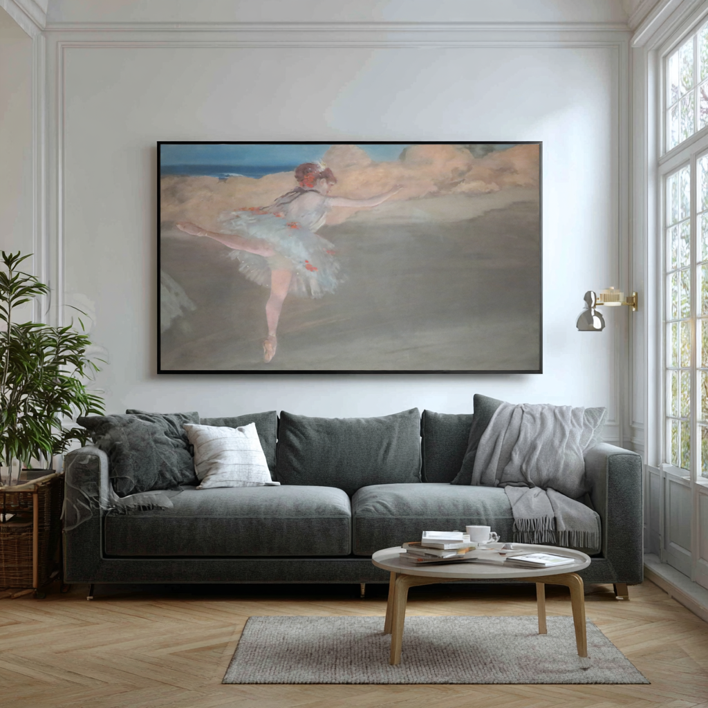 The Star - Edgar Degas - Premium Canvas 430g (gallery quality)