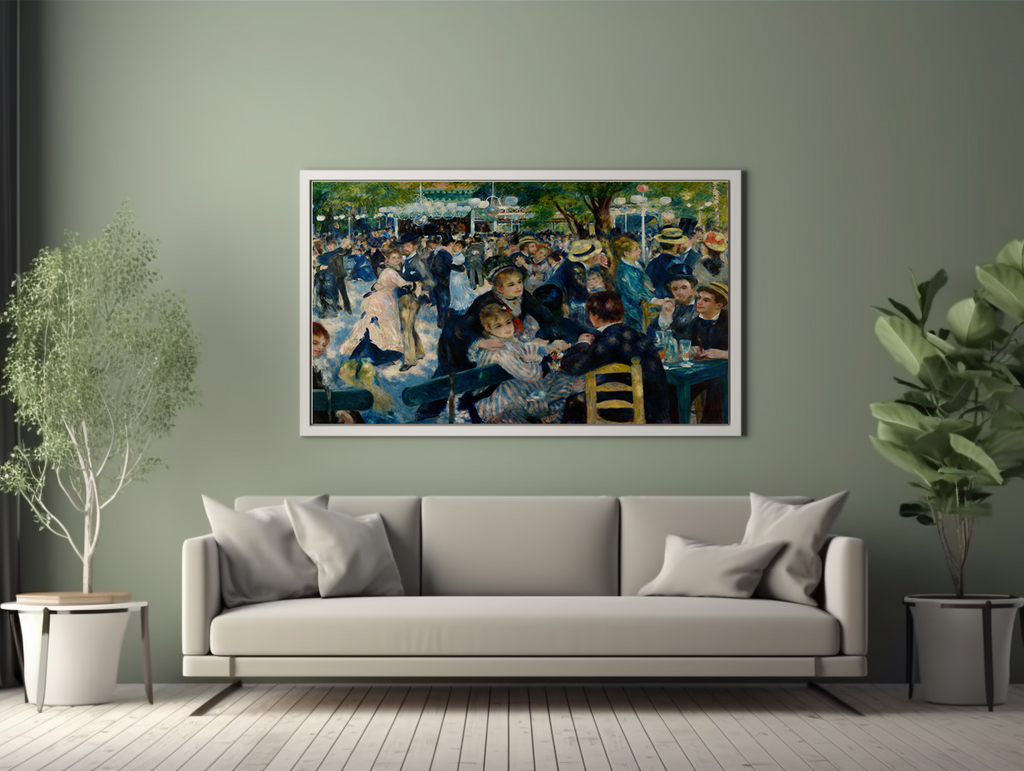 Bal du moulin de la Galette - Pierre-Auguste Renoir - Premium canvas 430g (gallery quality)