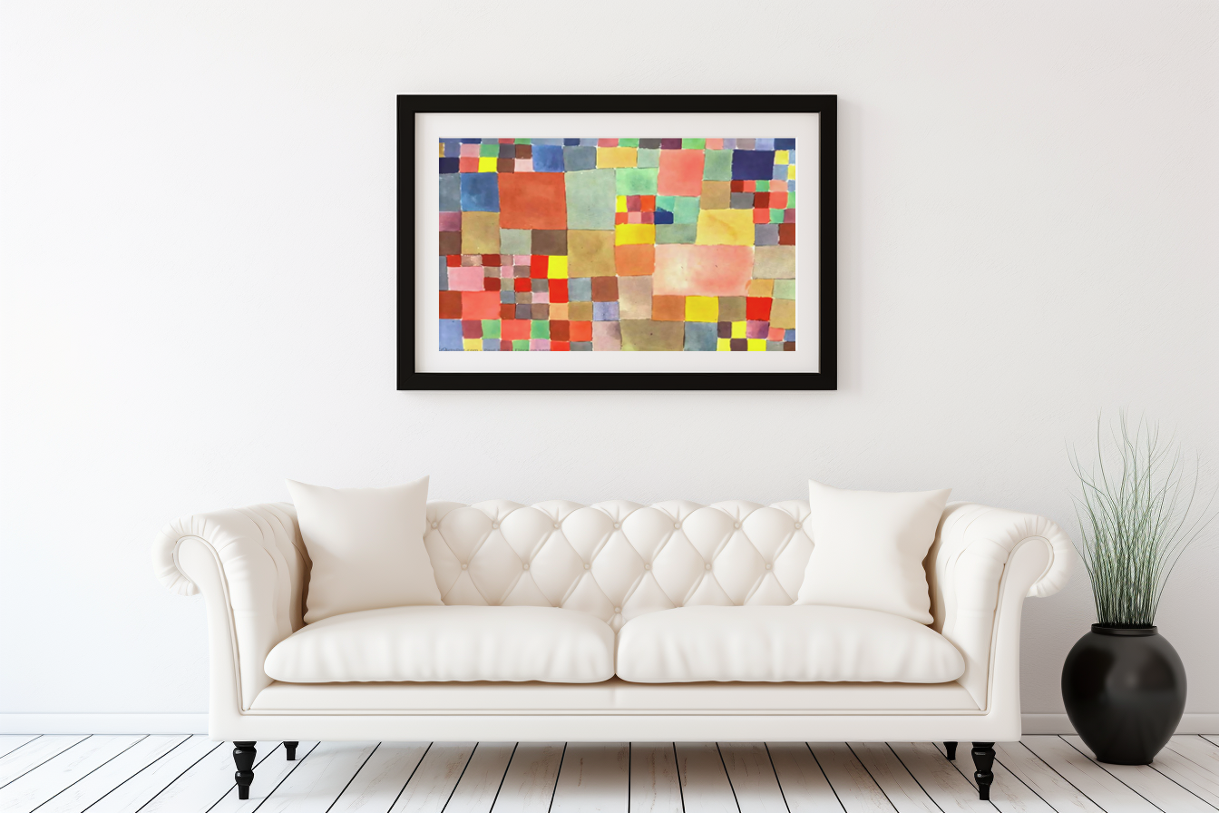 Flora on Sand - Paul Klee - Premium canvas 430g (gallery quality)