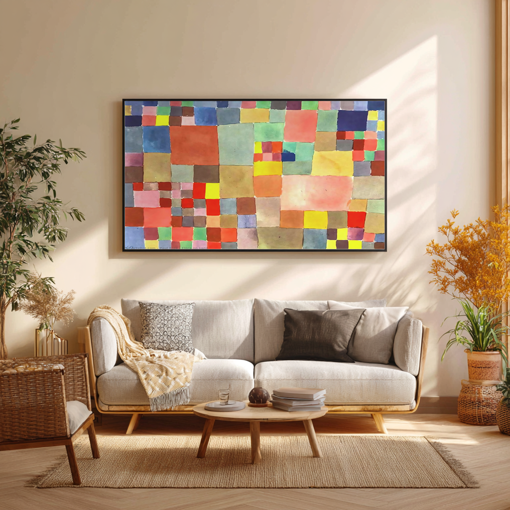 Flora on Sand - Paul Klee - Premium canvas 430g (gallery quality)