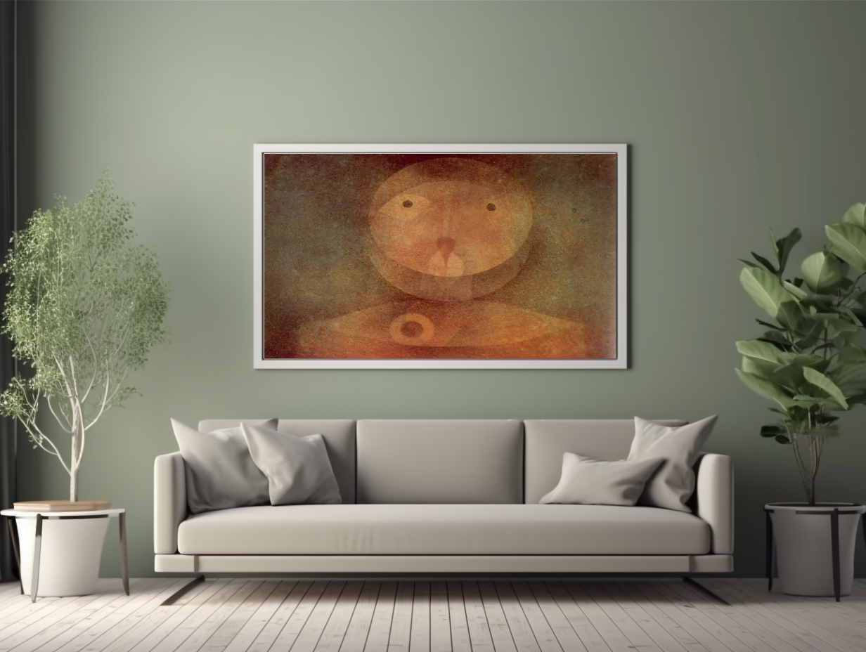 Pierrot lunaire - Paul Klee - Toile premium 430g (qualité galerie)