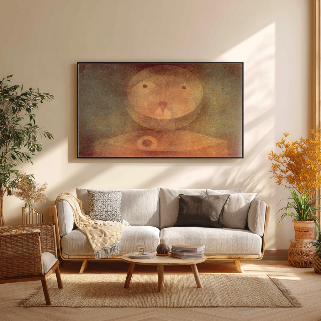 Pierrot lunaire - Paul Klee - Toile premium 430g (qualité galerie)