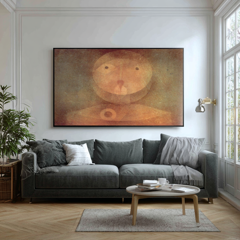 Pierrot lunaire - Paul Klee - Toile premium 430g (qualité galerie)
