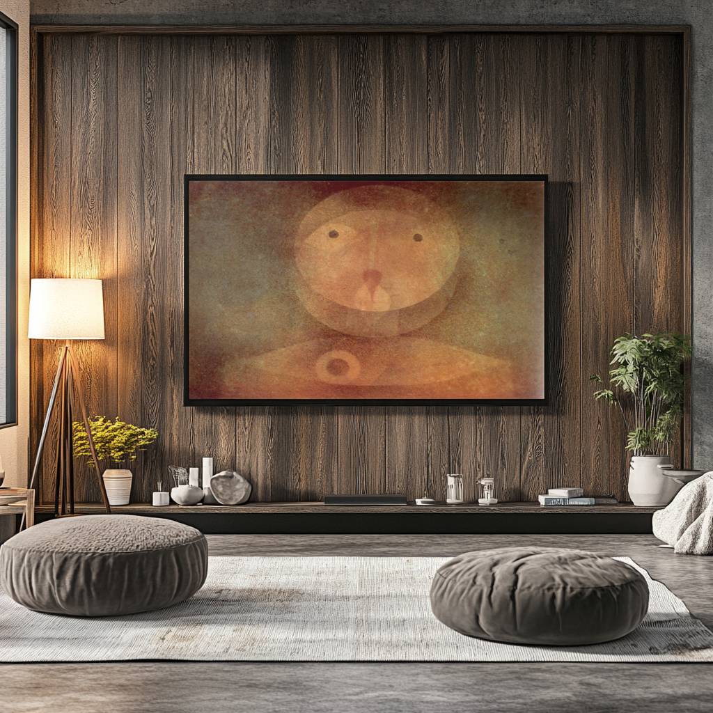 Pierrot lunaire - Paul Klee - Toile premium 430g (qualité galerie)