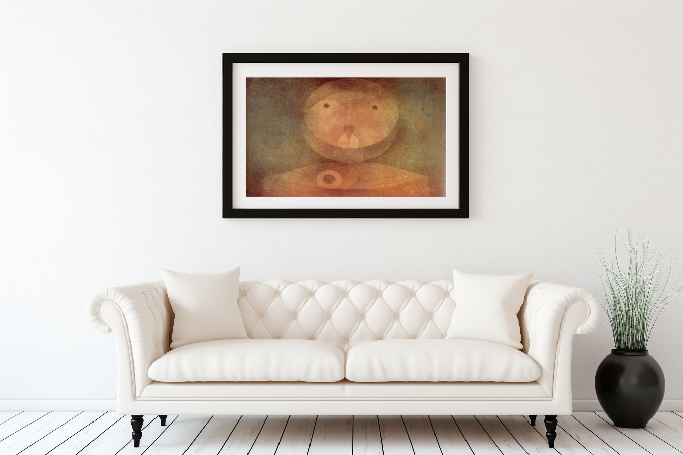 Pierrot lunaire - Paul Klee - Toile premium 430g (qualité galerie)
