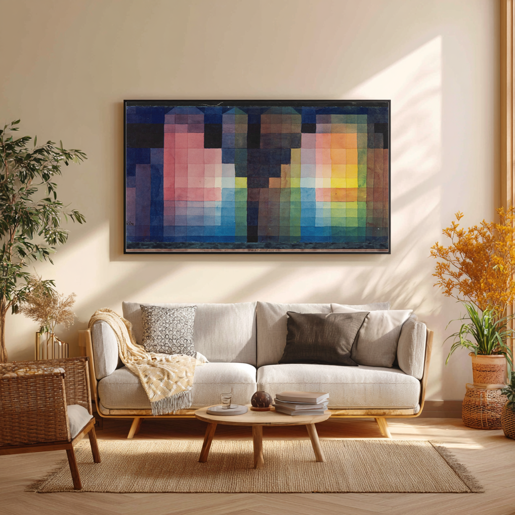 City fiesta - Paul Klee - Premium canvas 430g (gallery quality)