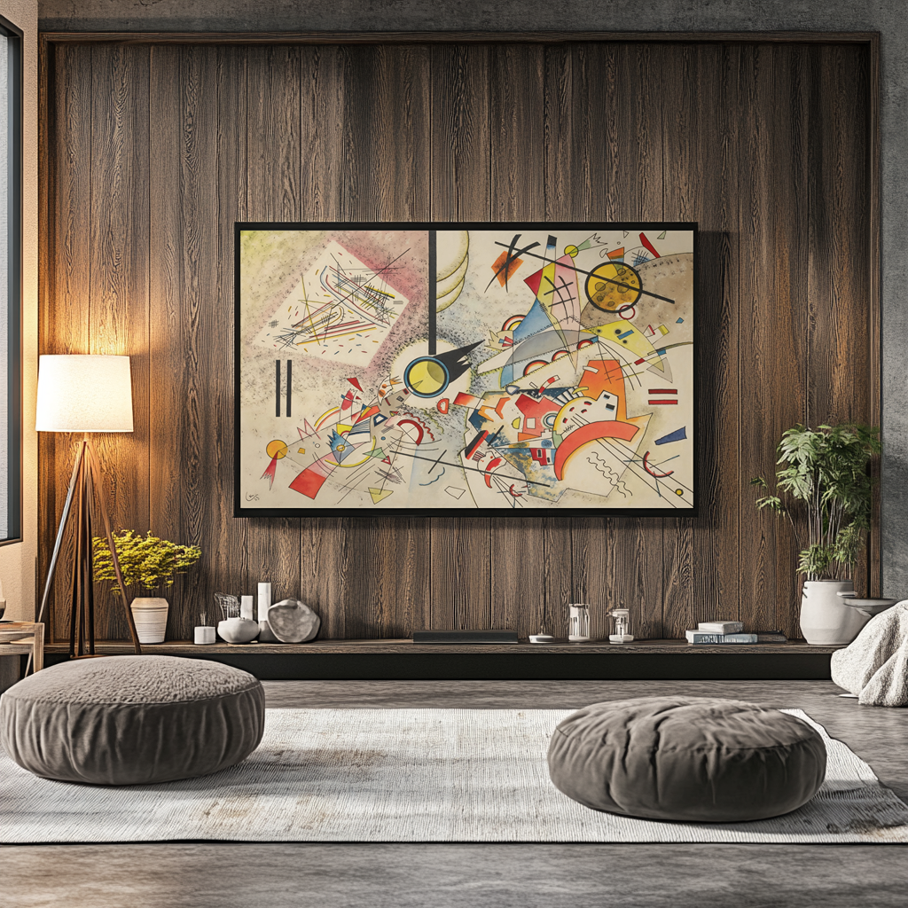 Untitled - Wassily Kandinsky - Premium canvas 430g (gallery quality)