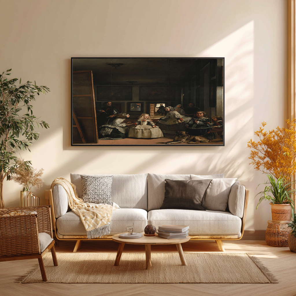 Les Ménines - Diego Velázquez - Toile premium 430g (qualité galerie)