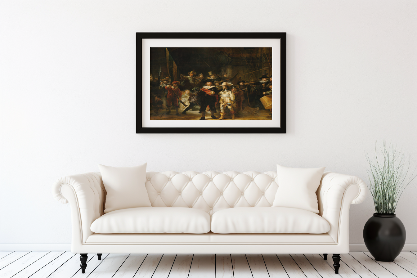 The Night Watch - Rembrandt Van Rijn - Premium canvas 430g (gallery quality)