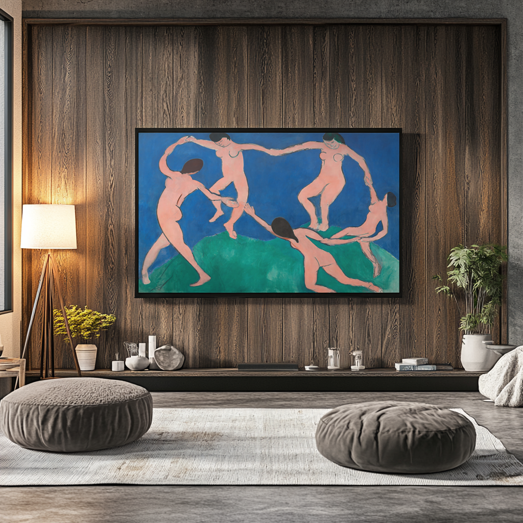 La Danse II - Henri Matisse - Toile premium 430g (qualité galerie)