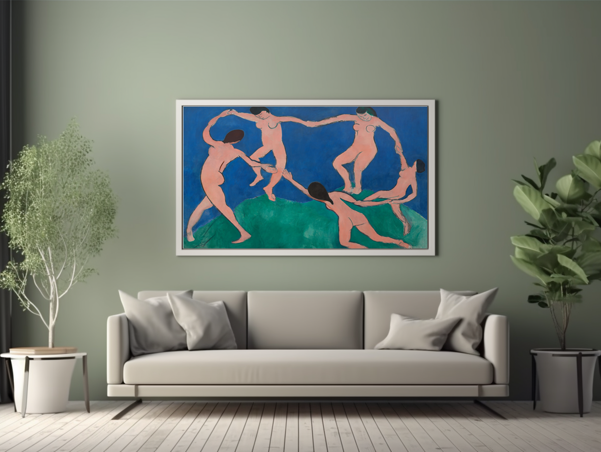 La Danse II - Henri Matisse - Toile premium 430g (qualité galerie)