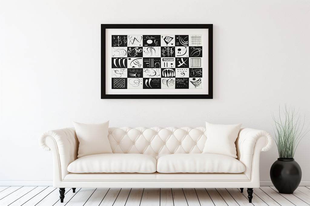 Trente - Vassily Kandinsky - Toile premium 430g (qualité galerie)