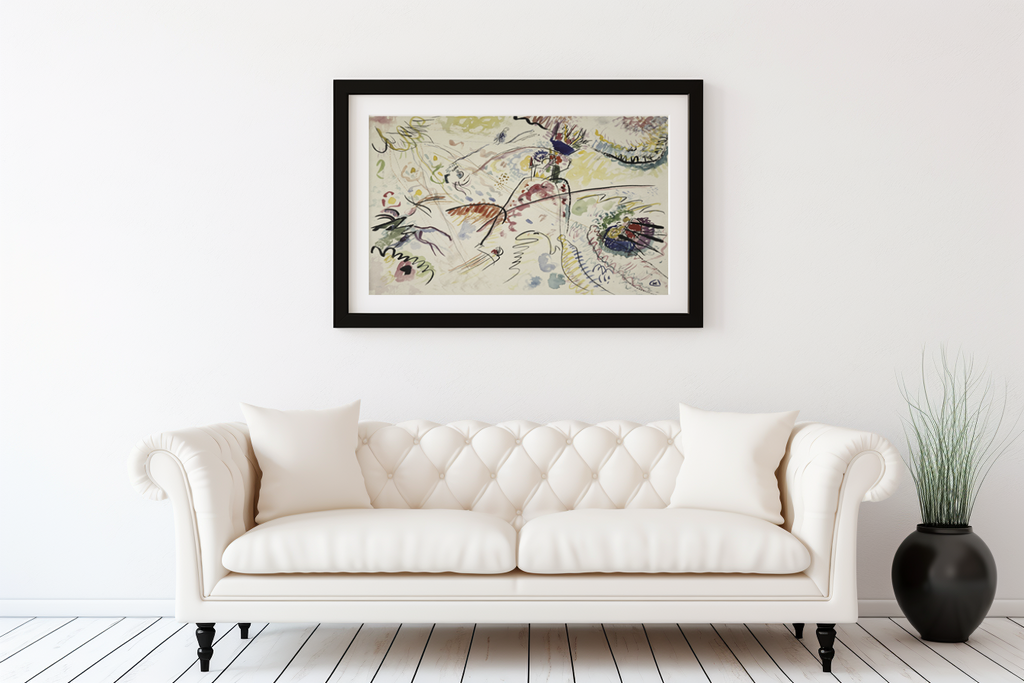 Study for Little Joys - Wassily Kandinsky - 430g Premium Canvas (Gallery Quality)