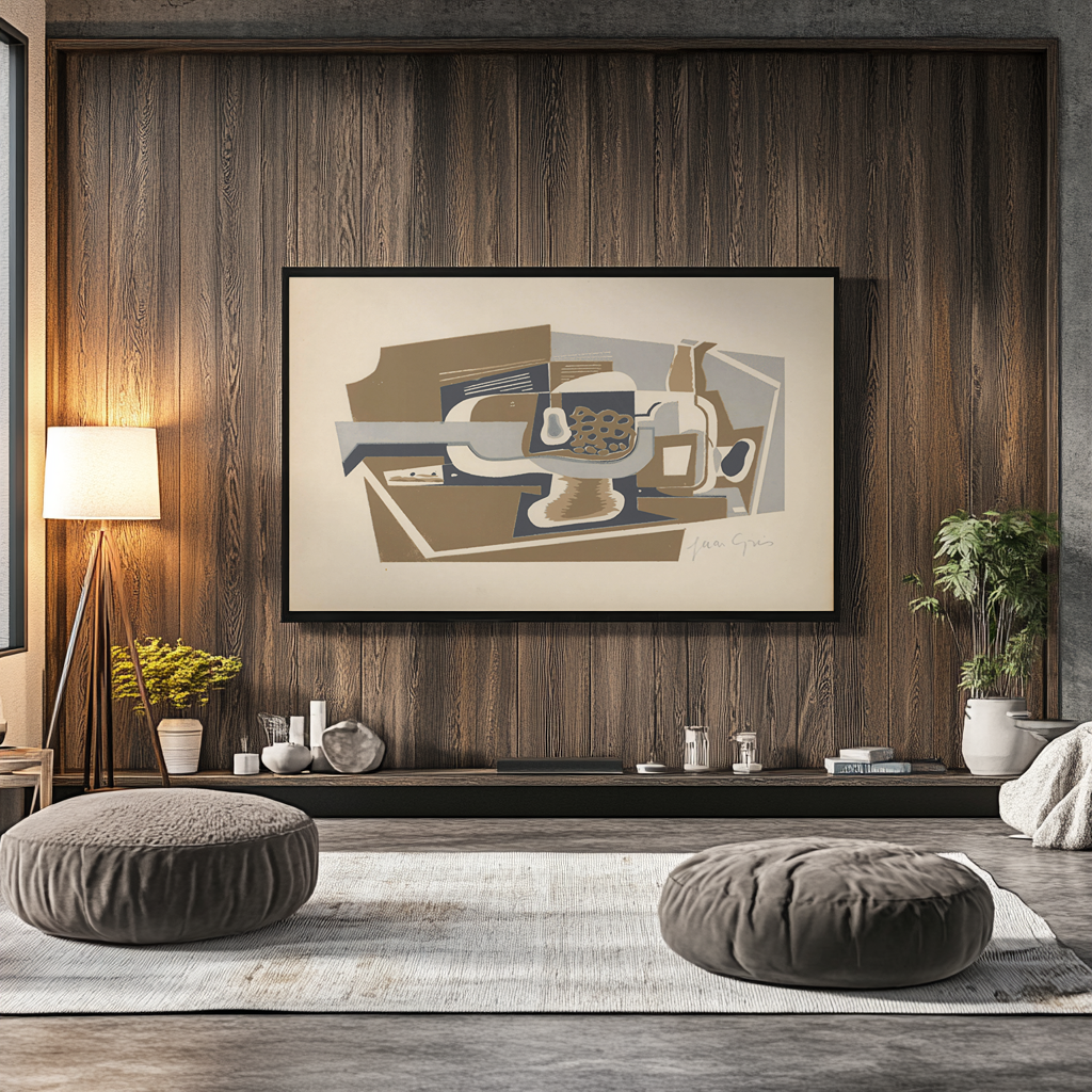Still Life - Juan Gris - Premium Canvas 430g (gallery quality)