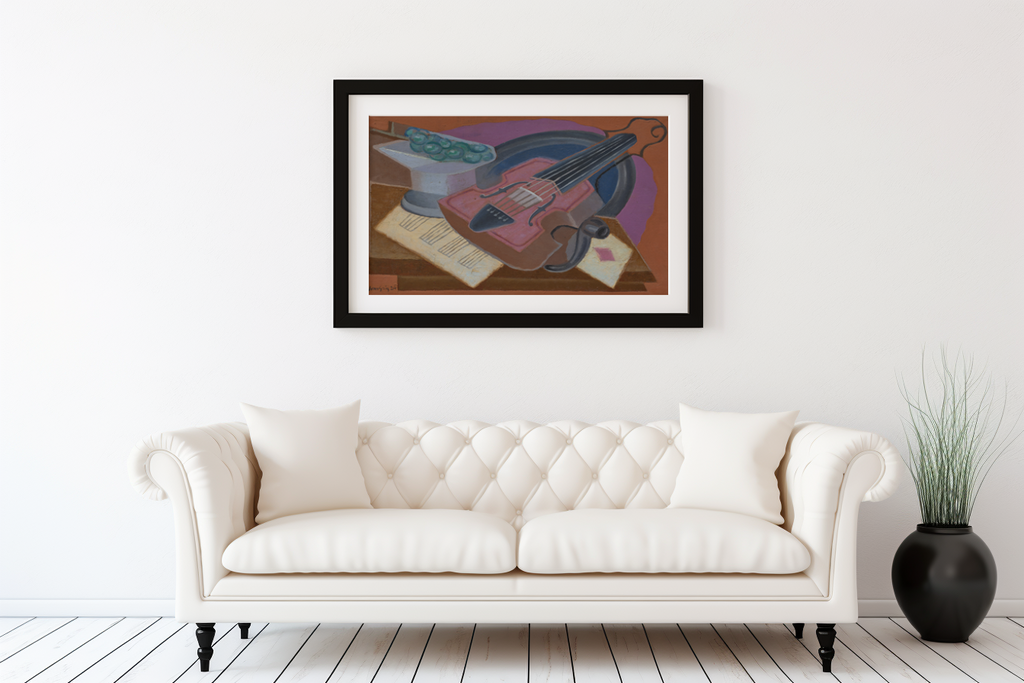 L'as de carreau - Juan Gris - Toile premium 430g (qualité galerie)
