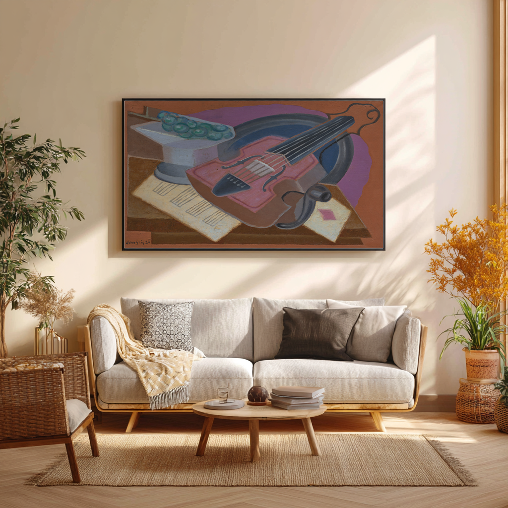 L'as de carreau - Juan Gris - Toile premium 430g (qualité galerie)