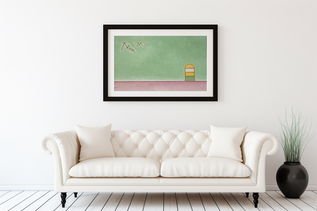 Vide Vert - Wassily Kandinsky - Toile premium 430g (qualité galerie)