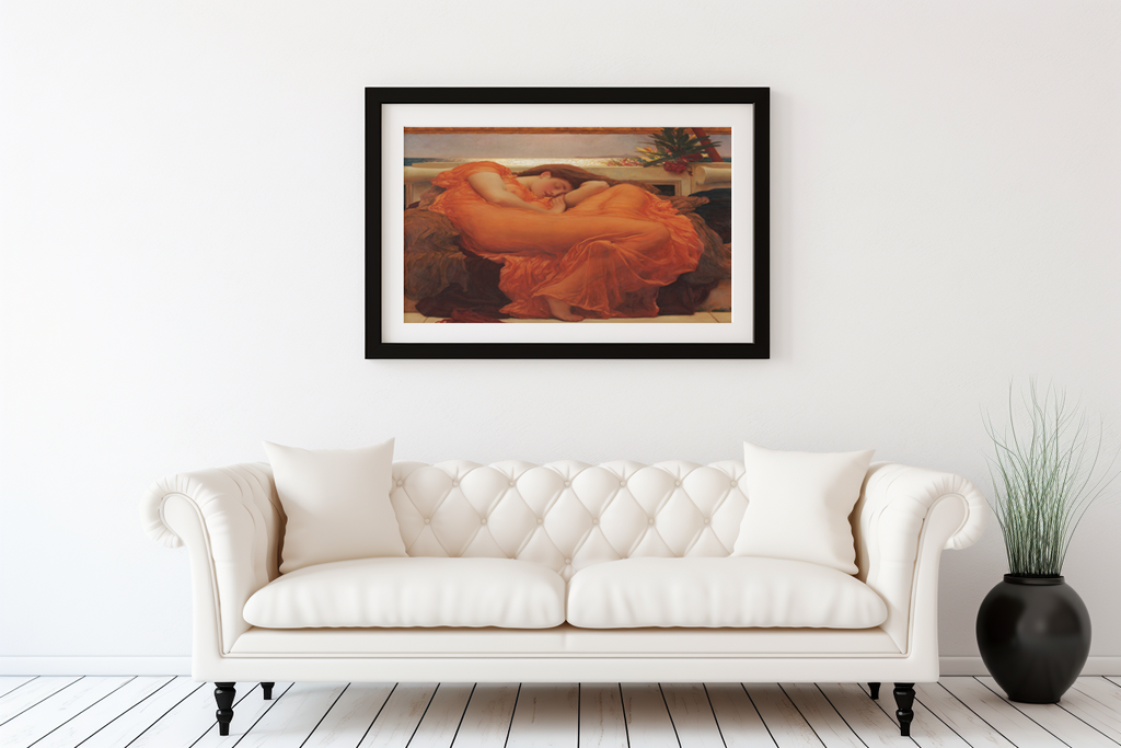 Soleil ardent de juin - Sir Frederic Leighton - Toile premium 430g (qualité galerie)