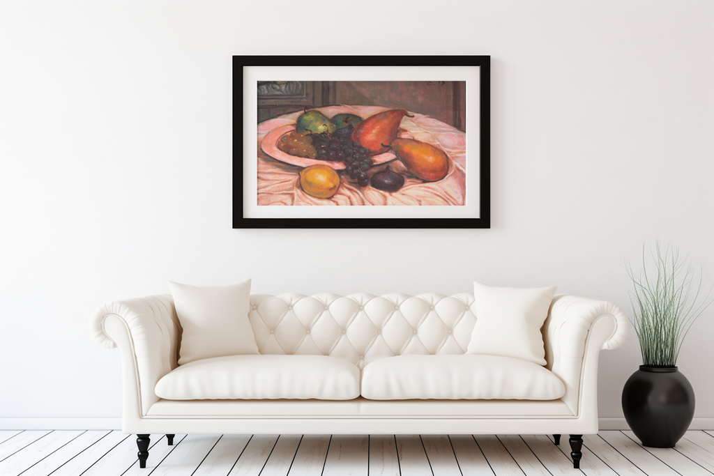 Nature morte aux fruits - Émile Bernard - Toile premium 430g (qualité galerie)