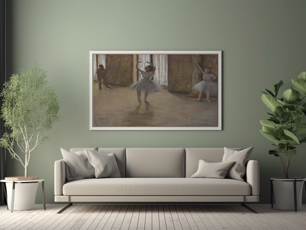 La Classe de Danse - Edgar Degas - Toile premium 430g (qualité galerie)