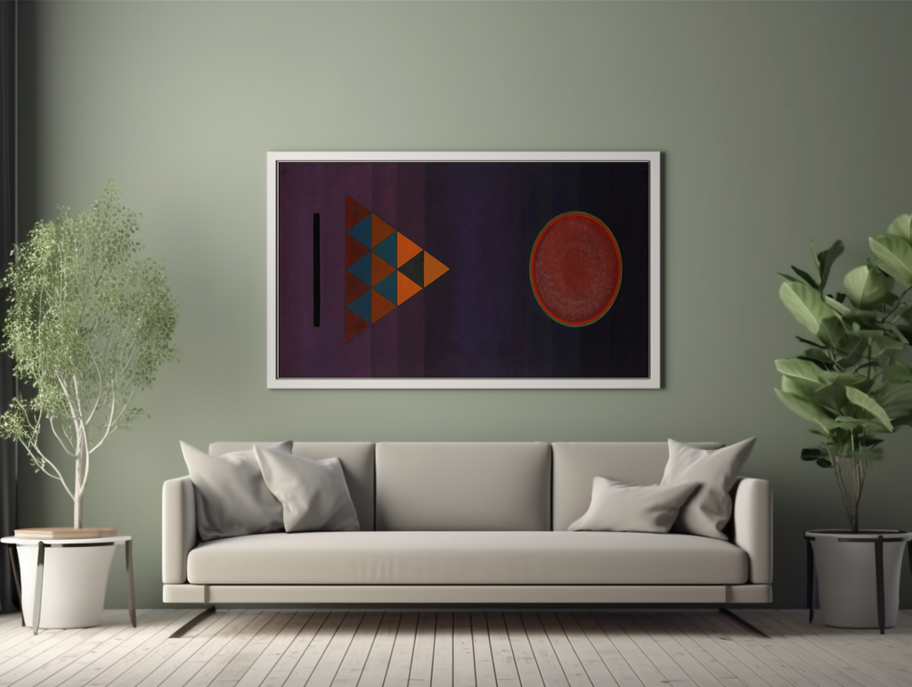 Conclusion - Wassily Kandinsky - Premium Canvas 430g (Gallery Quality)