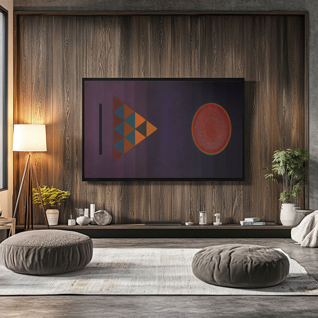 Conclusion - Wassily Kandinsky - Premium Canvas 430g (Gallery Quality)