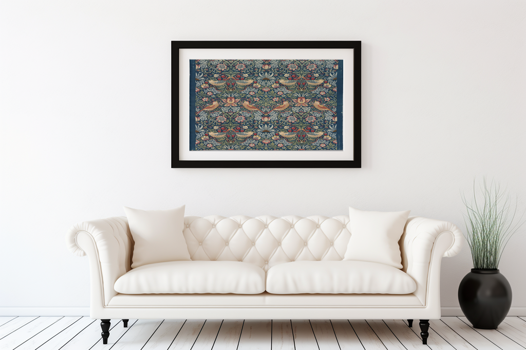 Le voleur de fraises - William Morris - Toile premium 430g (qualité galerie)